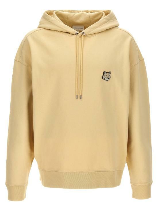 Maison Kitsune Bold Fox Head Patch Oversized Hoodie Fox Head LM00705 KM0001 P205