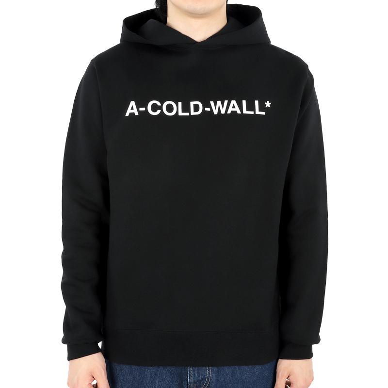 A-COLD-WALL Essential Logo Hoodie Sweatshirt Black for Men