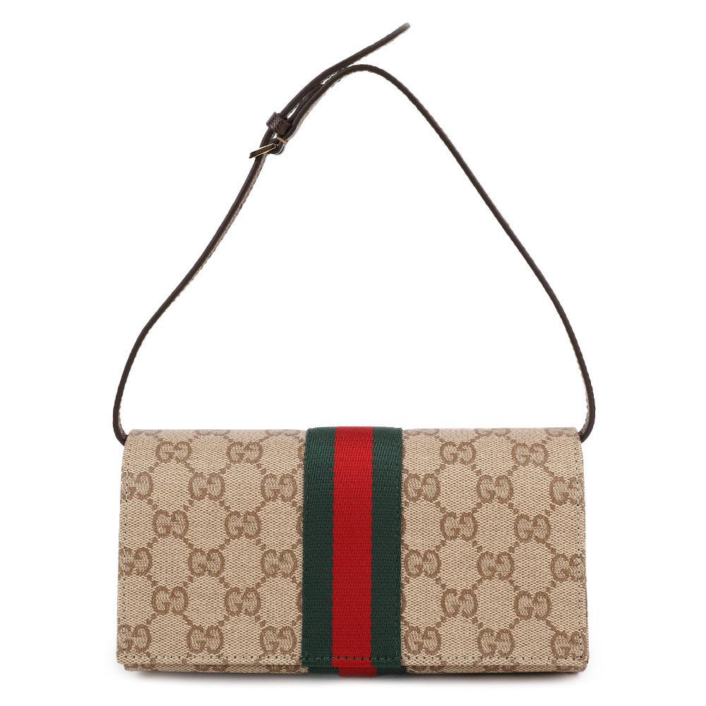 GUCCI Women’s Web Small Clutch Bag