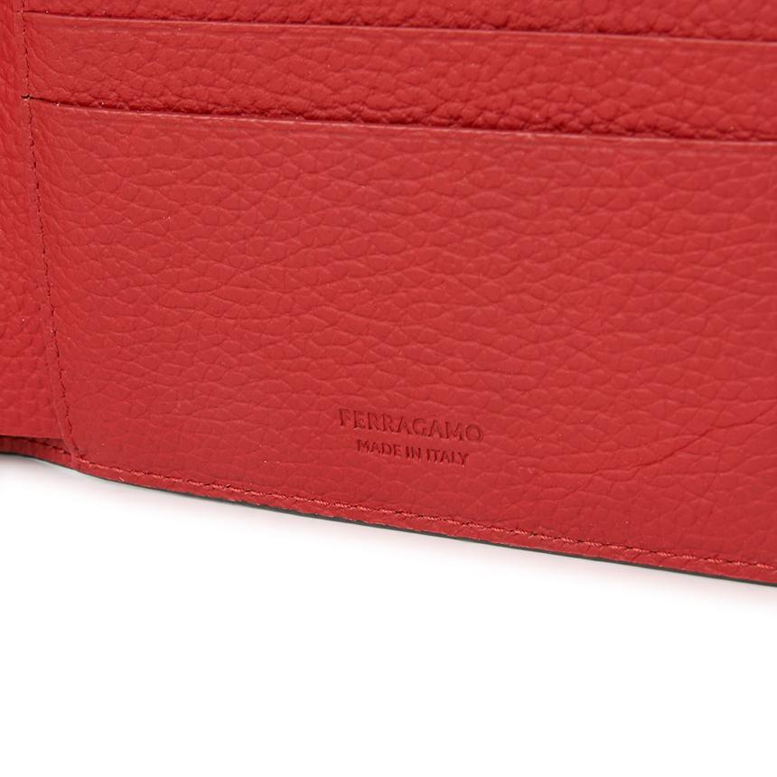 Ferragamo Monogram Leather Bifold Wallet for Men