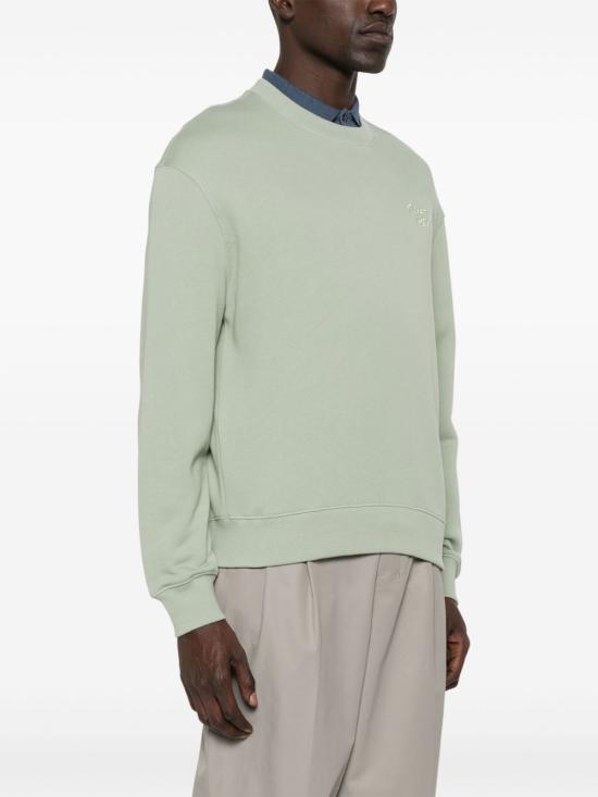 Maison Kitsune Green Long Sleeve Sweatshirt MM00315 KM0321