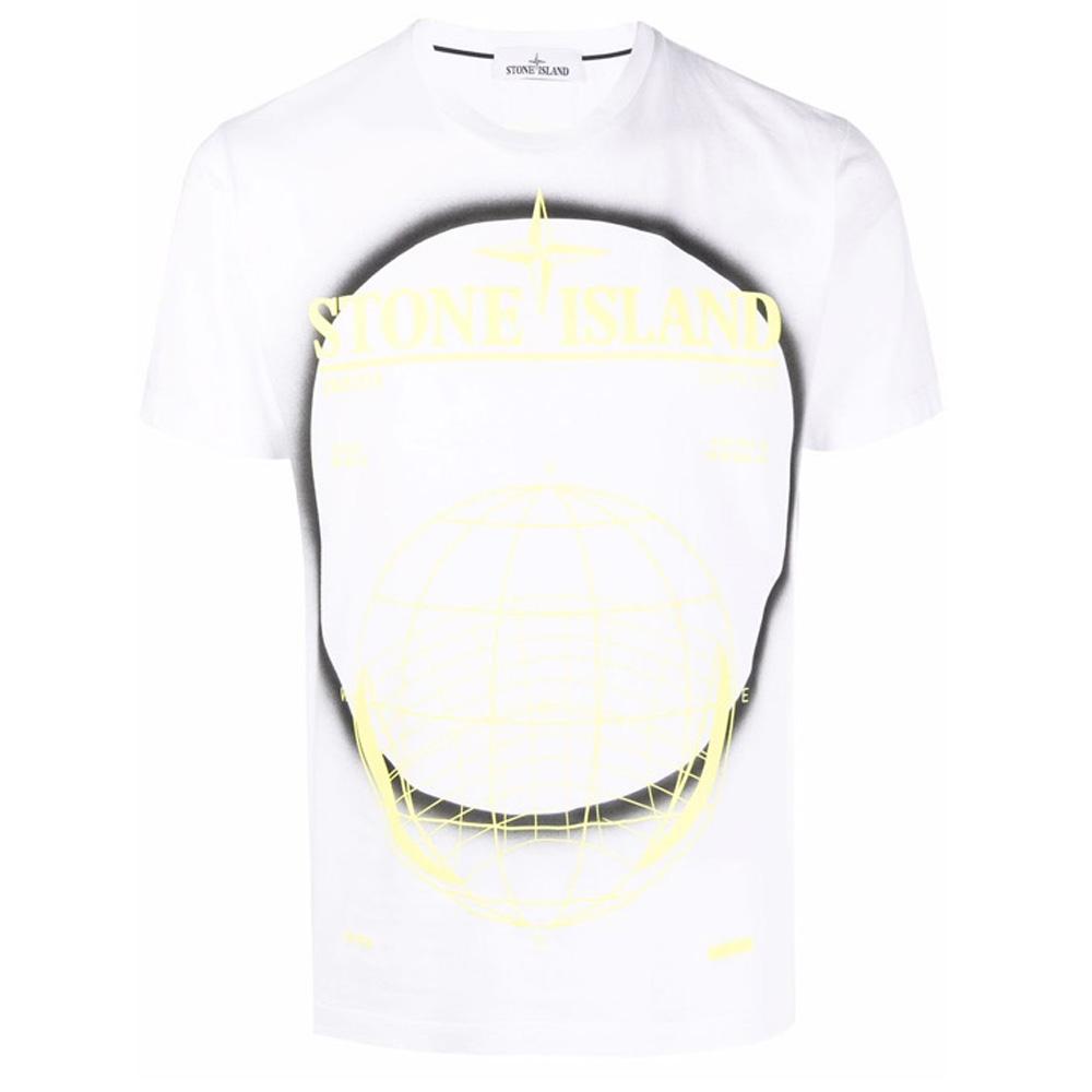 STONE ISLAND Eclipse Spray Print T-Shirt 76152NS96 V0001