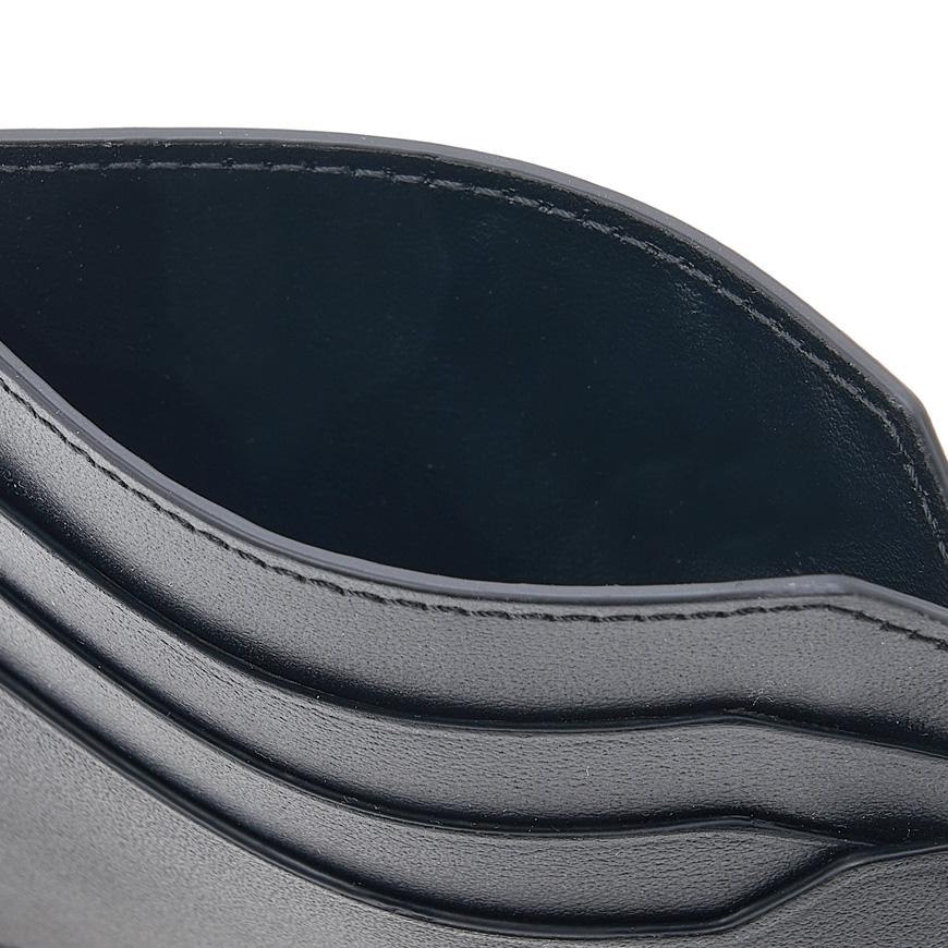 Montblanc Soft Leather 6 Card Holder Wallet Black