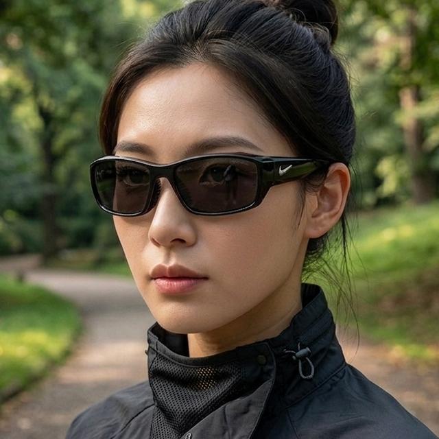Nike Sport Wayfarer Sunglasses Unisex for Golf Hiking Daily Wear EV0571 001