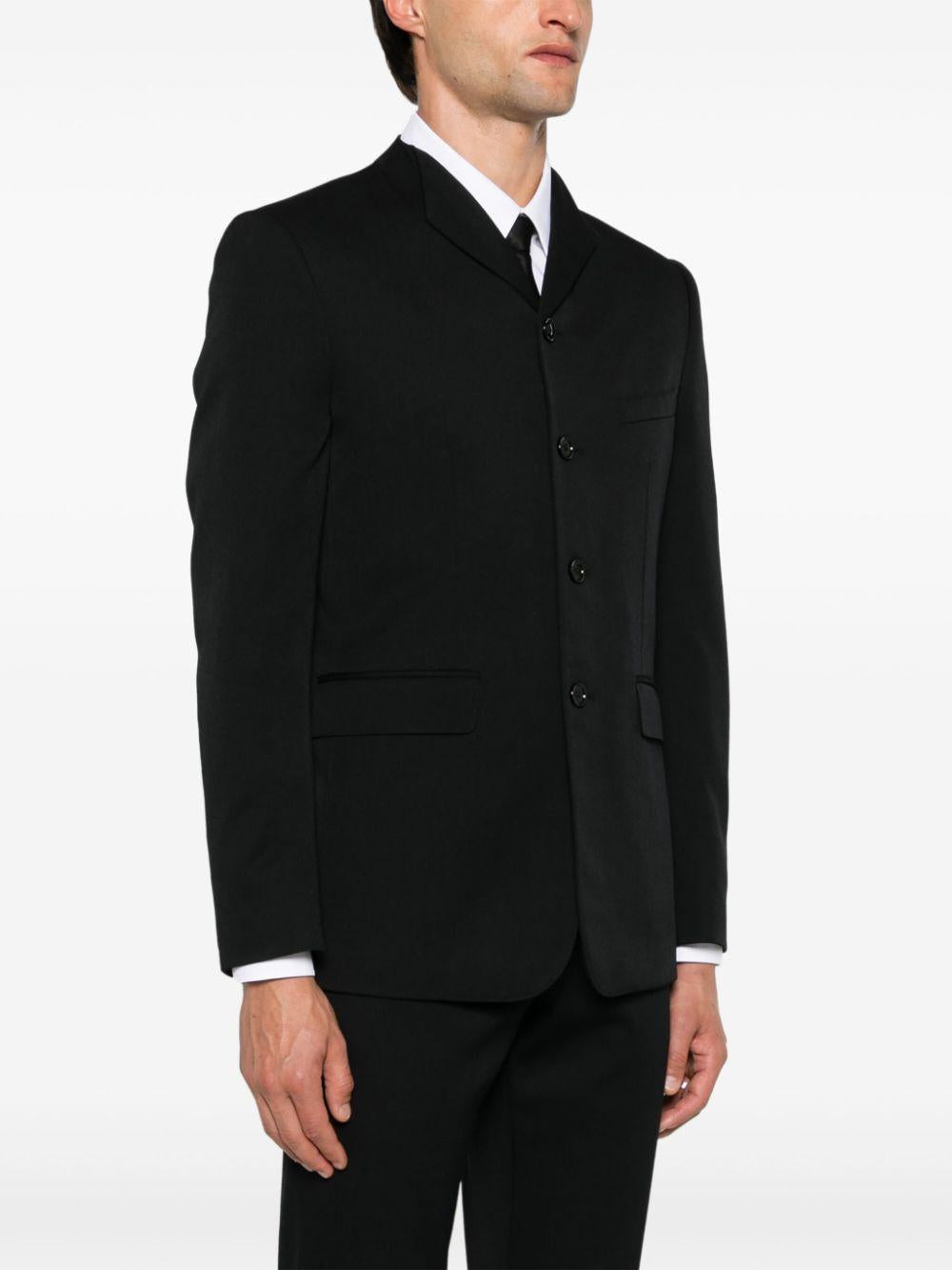 CELINE Black Wool Suit Jacket