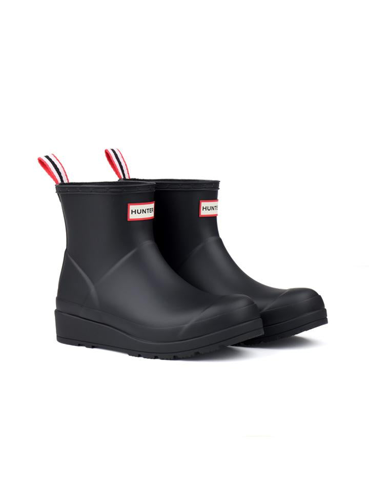 HUNTER Original Play Short Women’s Rain Boots Matte Black WFS2020RMABLK
