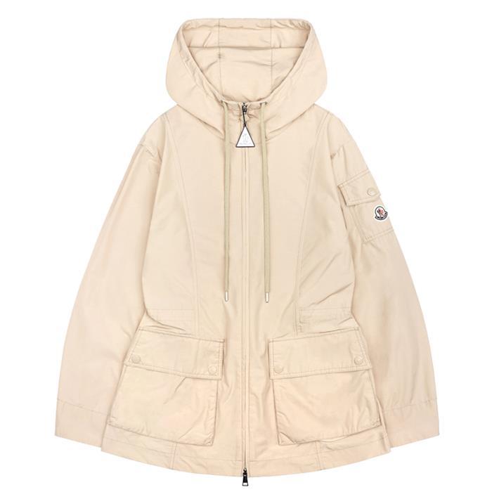 Moncler LEANDRO Hooded Parka Jacket Navy