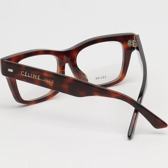 CELINE Asian Fit Square Acetate Eyeglass Frames Unisex CL50011F 054
