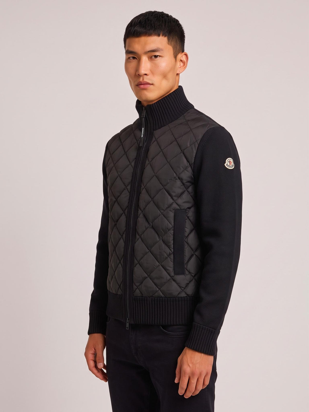 Moncler Black Down Puffer Jacket