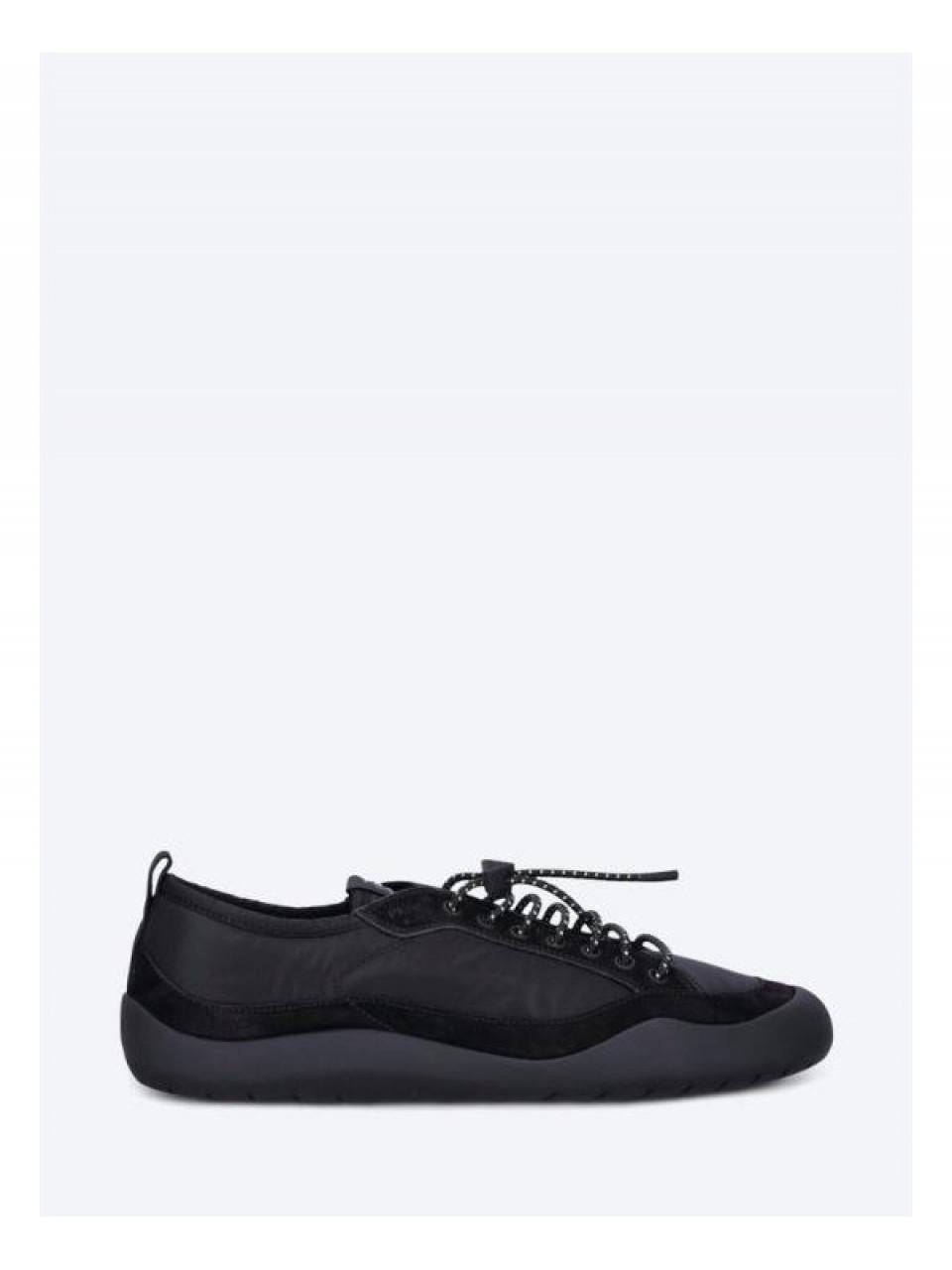 PRADA Speedrok Re-Nylon Suede Low-Top Sneakers