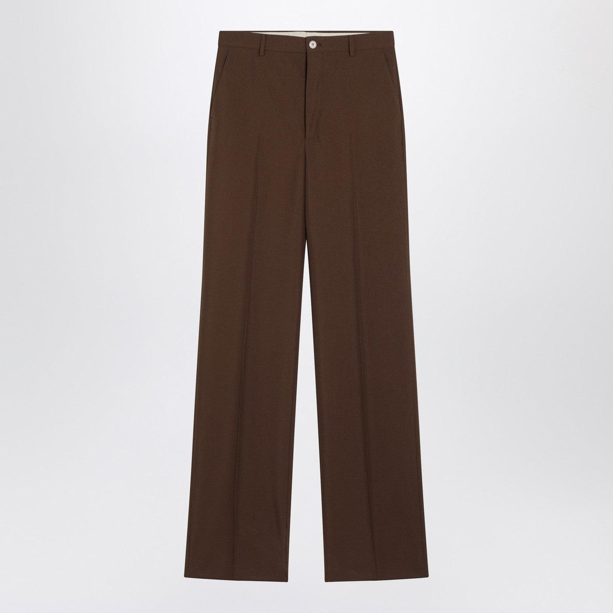 GUCCI Black Wool Classic Trousers Pants for Women
