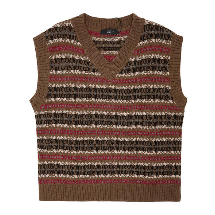 Max Mara Women’s Fleres Knit Vest, Round Neck 027