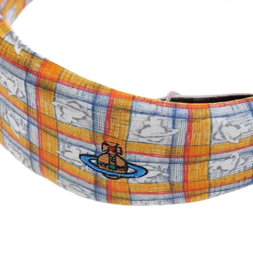 Vivienne Westwood Women’s ORB Logo Embroidered Headband 81020024 W0167 E401