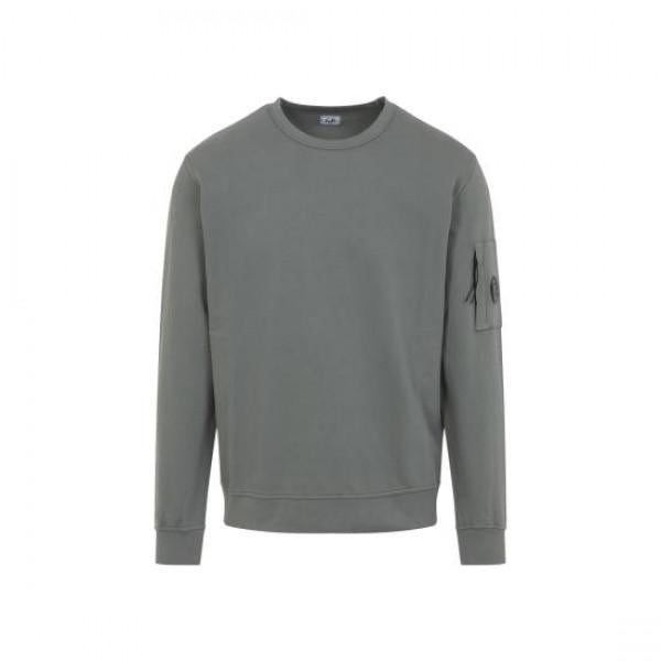 CP Company Light Fleece Crewneck Lens Sweatshirt 20CMSS711A 002246G 921