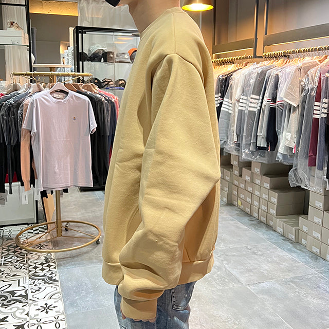 Acne Studios Pink Logo Label Relaxed Fit Sweatshirt Unisex