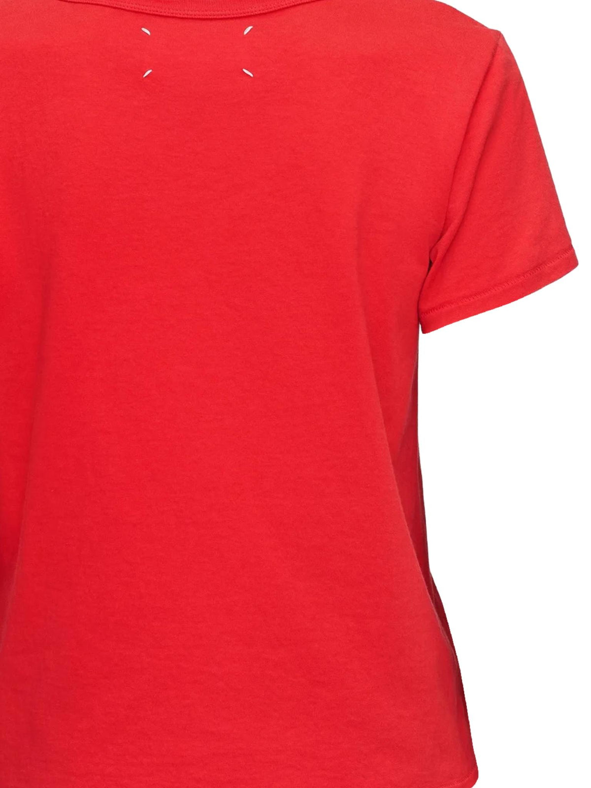 Maison Margiela Short Sleeve Cotton T-Shirt White Women’s