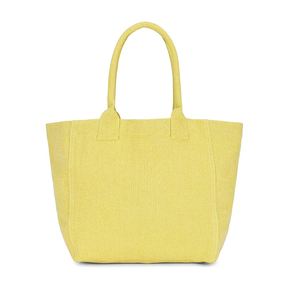 Isabel Marant Yenky Small Tote Bag Black Leather