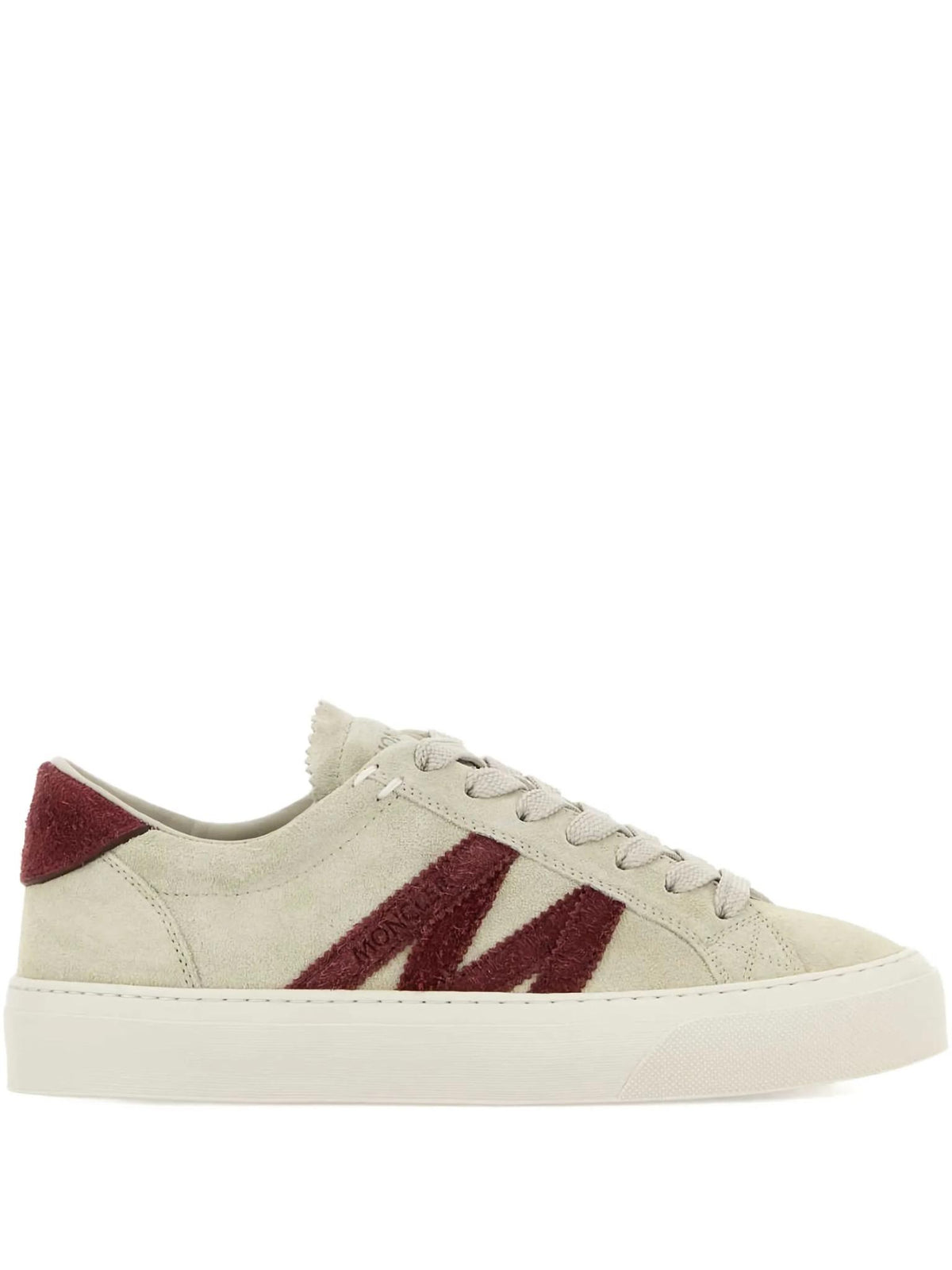 Moncler Leather Low-Top Sneakers White Women’s