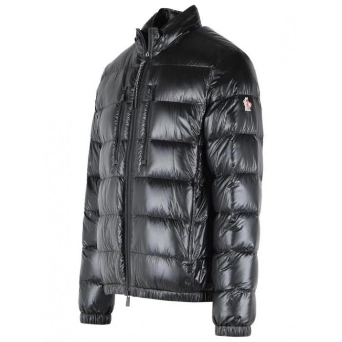 Moncler Grenoble Orres Men's Black Packable Short Down Jacket