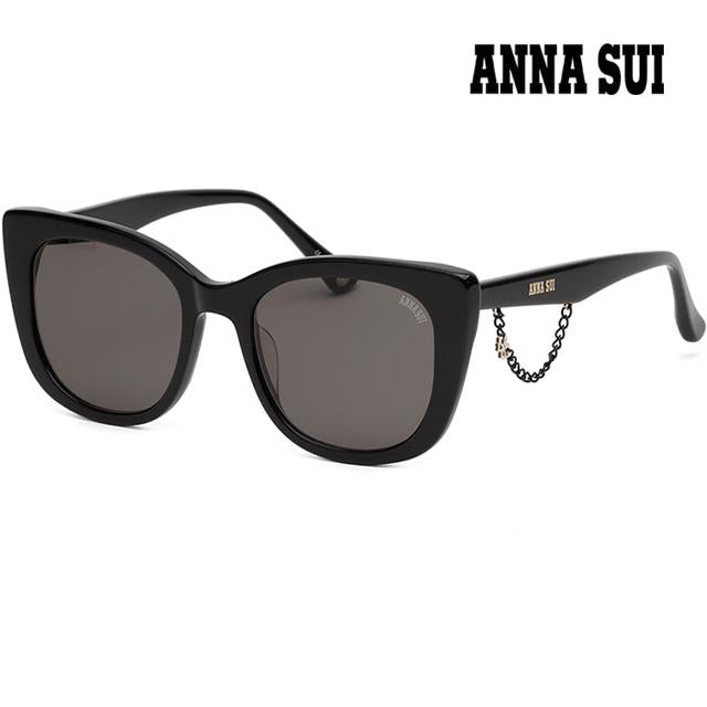 Anna Sui Cat Eye Acetate Sunglasses with Chain Detail AS2209KS 001