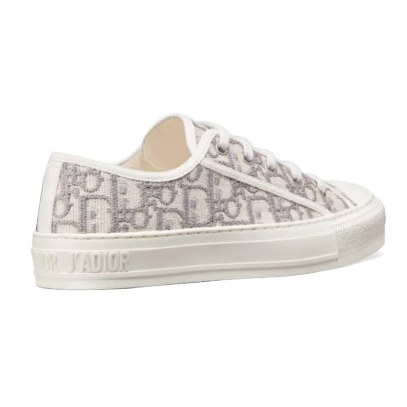 DIOR Walk'n'Dior Women's Canvas Low-Top Sneakers KCK211OBE