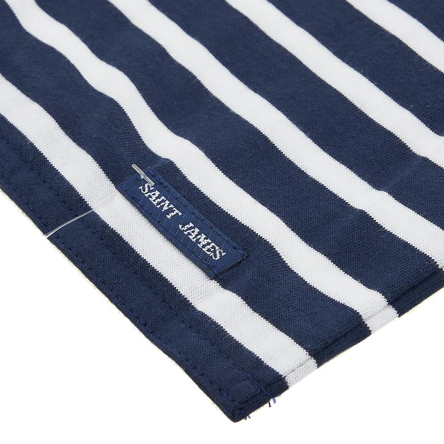 Saint James Unisex EVE ECHARPE II Marine Neige Scarf