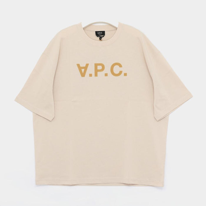 A.P.C. VPC Logo Amp Manches Short Sleeve Men's T-Shirt COHLR M26385 AAD