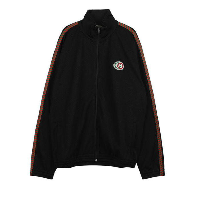 GUCCI Mesh Oversized Patch Jacket Men’s