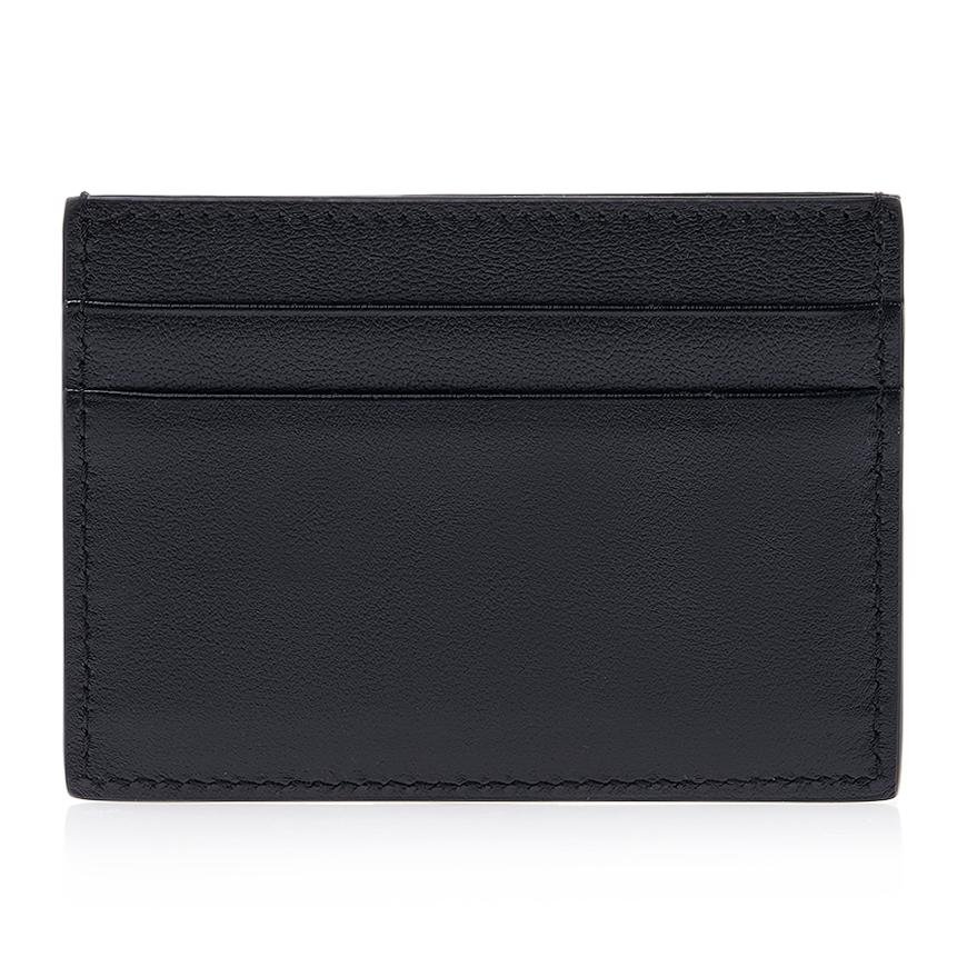 VALENTINO Garavani V-Logo Leather Card Holder for Men