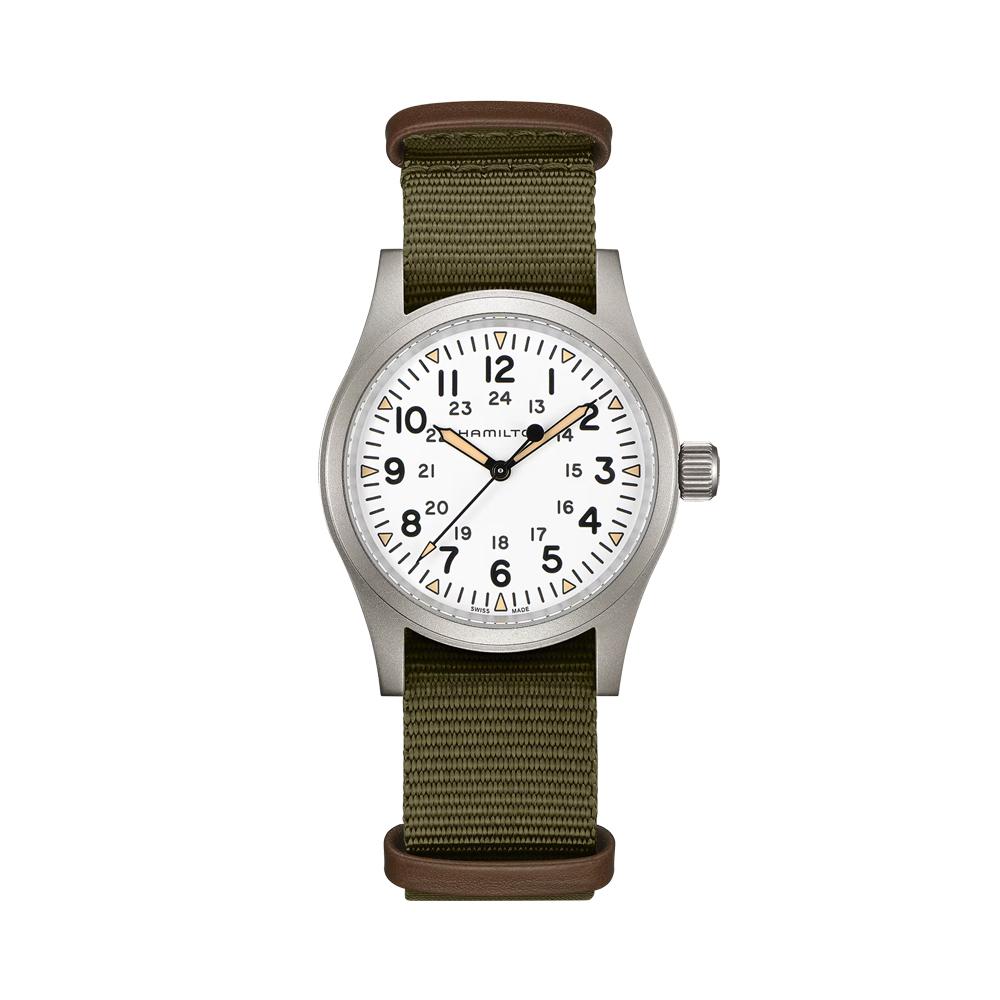 Hamilton Khaki Field Mechanical 38mm Men’s Watch with NATO Band H69439411