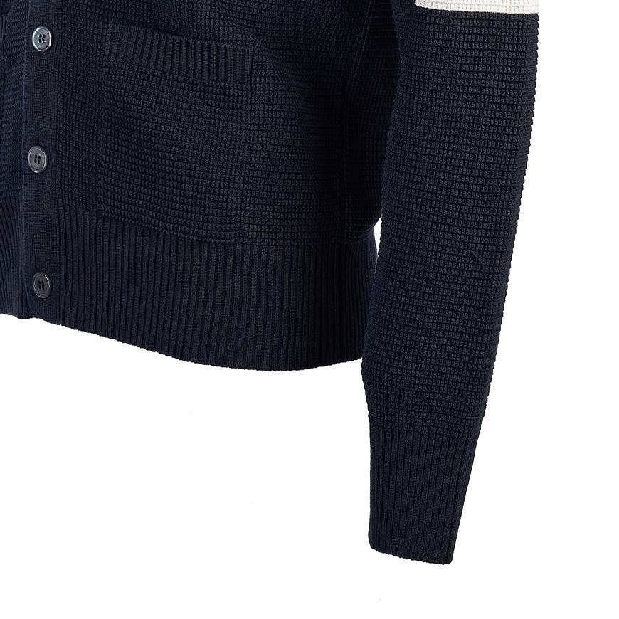 THOM BROWNE Men’s Diagonal Stripe Cardigan MKC550A Y6011 415