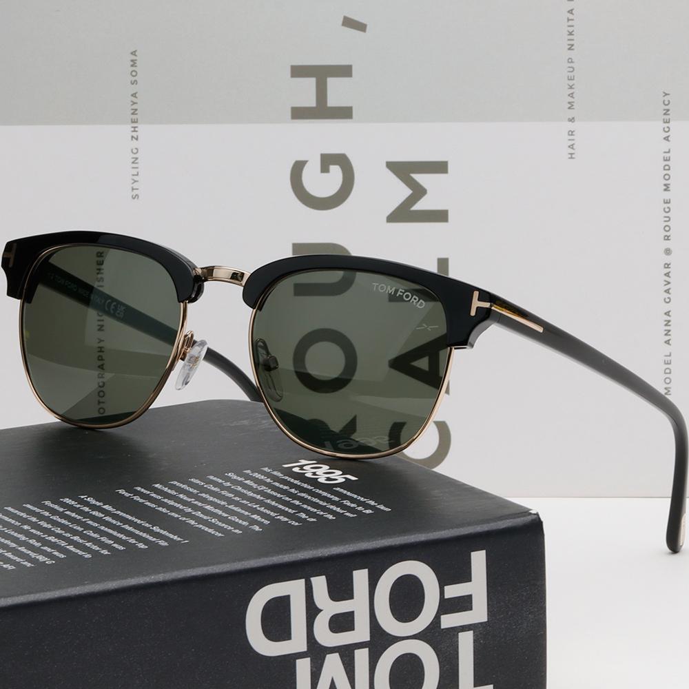 TOM FORD Browline Unisex Fashion Sunglasses TF248 05N HENRY
