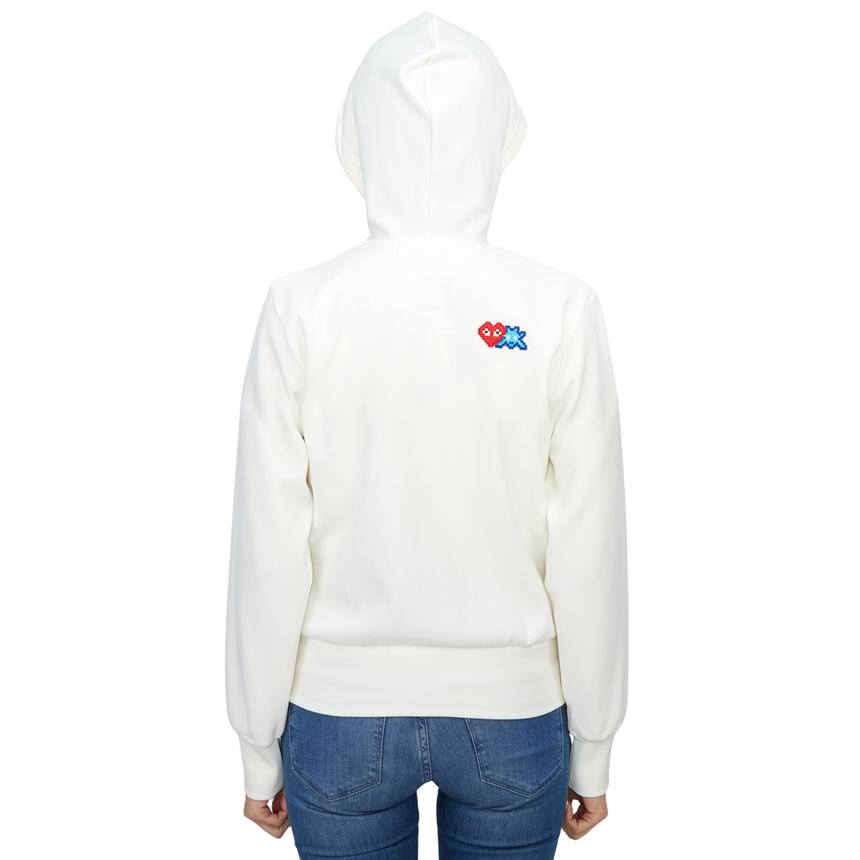 Comme des Garcons Invader Double Patch Women’s Hooded Zip-Up Knit AZ T333 051 3