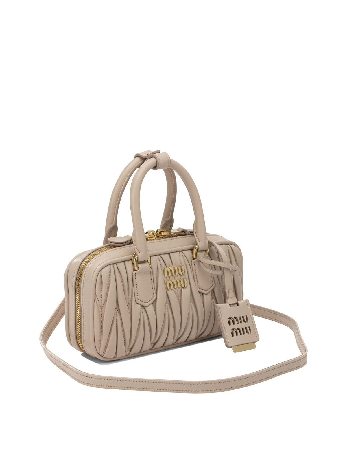 Miu Miu Leather Mini Shoulder Bag Pink