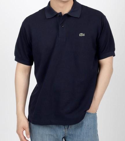 Lacoste Navy Classic Fit Short Sleeve Polo Shirt