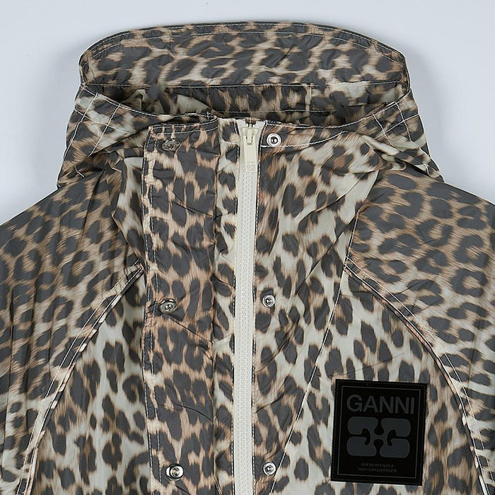 GANNI Women’s Leopard Print Jacket W0738 859