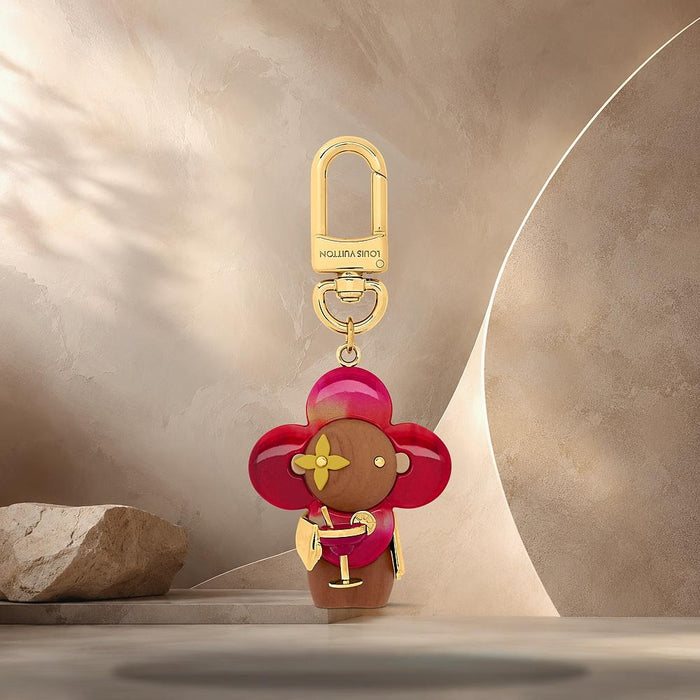 Louis Vuitton Vivienne Sunset Bag Charm Wood M03962
