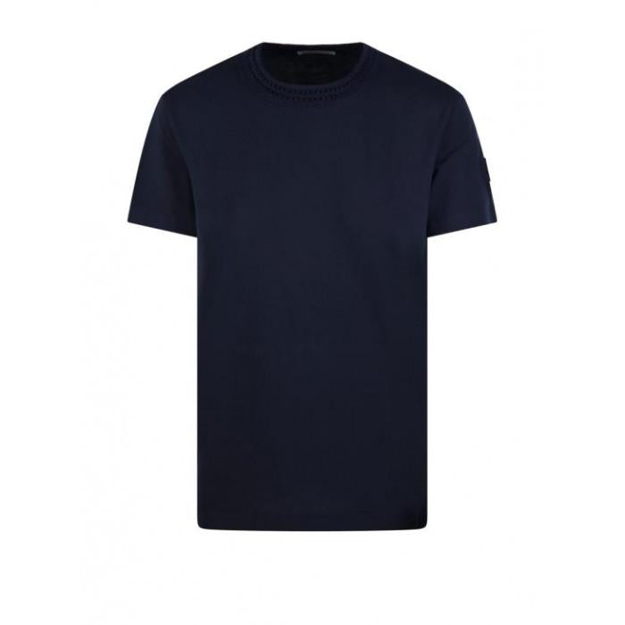 Moncler Women's Crochet Accent Cotton T-Shirt