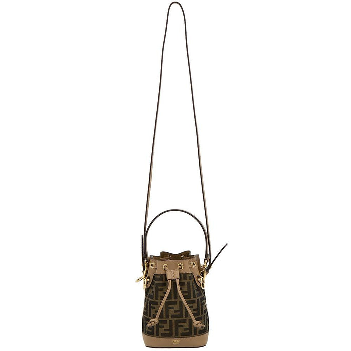FENDI Mon Tresor FF Drawstring Bucket Bag