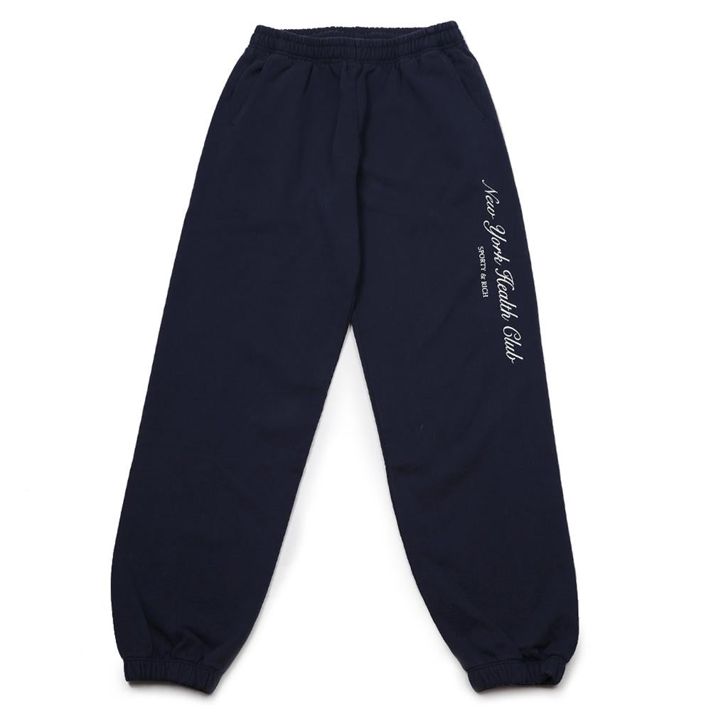 SPORTY&RICH NY Health Club Sweatpants Joggers Navy PA03666043 BL106