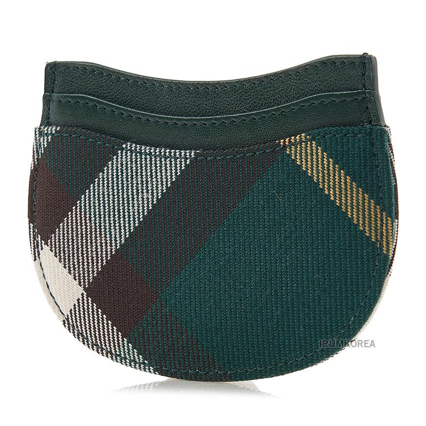 BURBERRY Rocking Horse Leather Card Case Wallet for Women