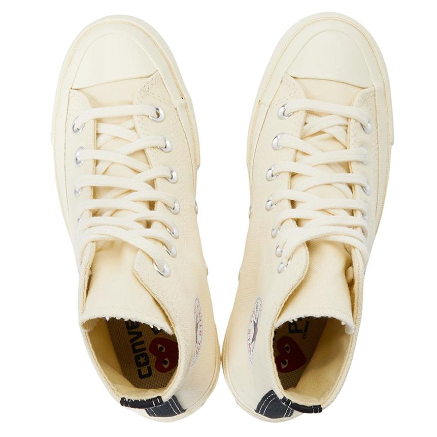 Comme des Garcons Red Heart Chuck Taylor 70 High Sneakers Unisex AZ K112 001 2