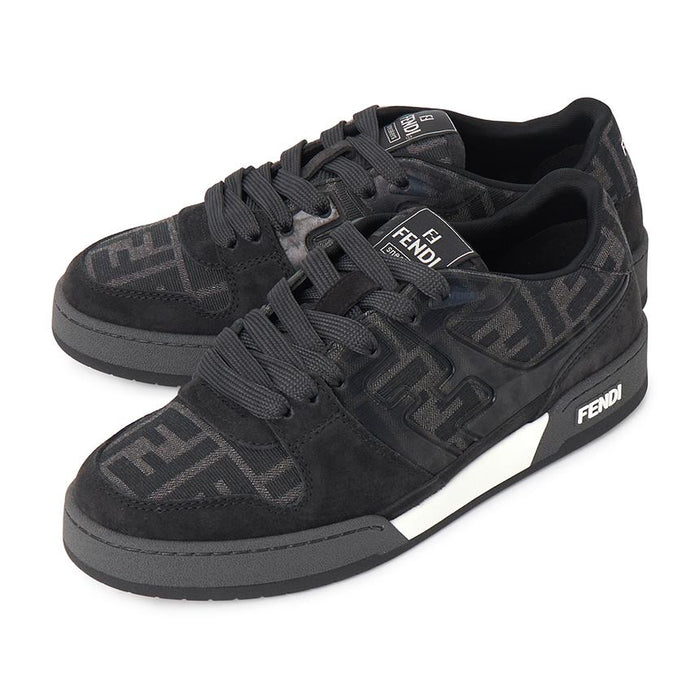 FENDI Match Low Top Sneakers Men’s Leather White Sneakers