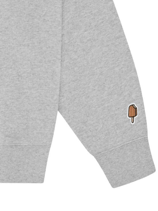 ICECREAM Heather Grey Long Sleeve Sweatshirt for Men IC25429 HEATHER GREY DOM