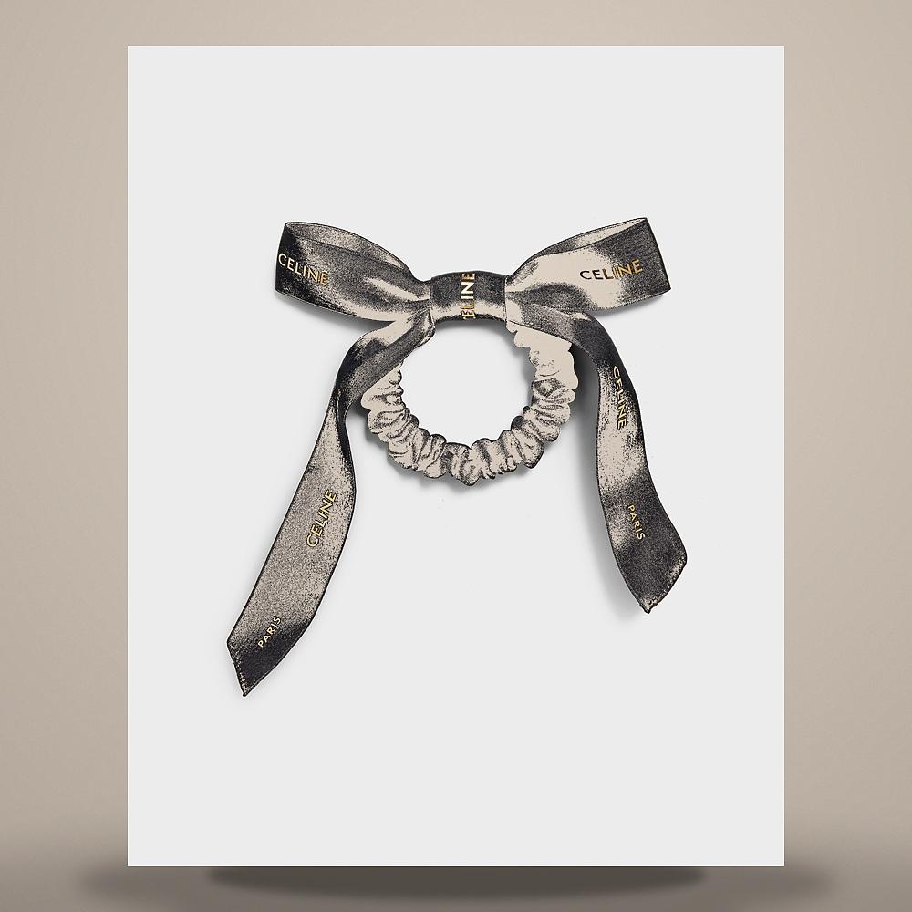 CELINE Large Hair Claw Acetate Dark Havana Hair Accessory 46Y856CST 19DT