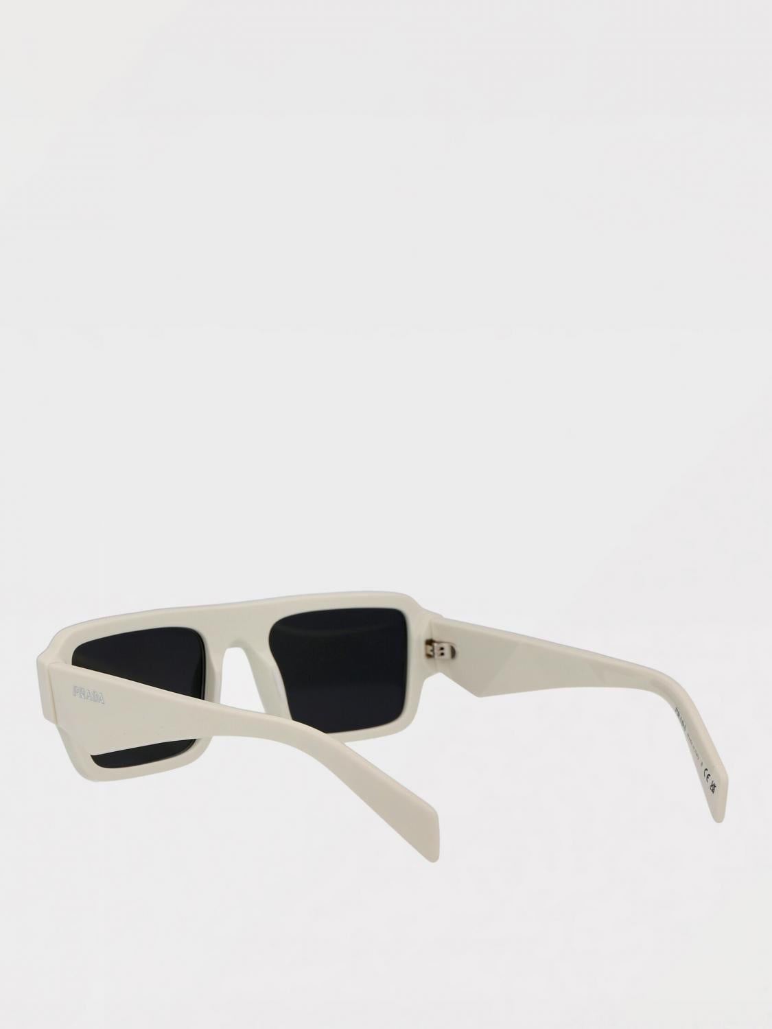 PRADA Black Gradient Square Sunglasses for Men