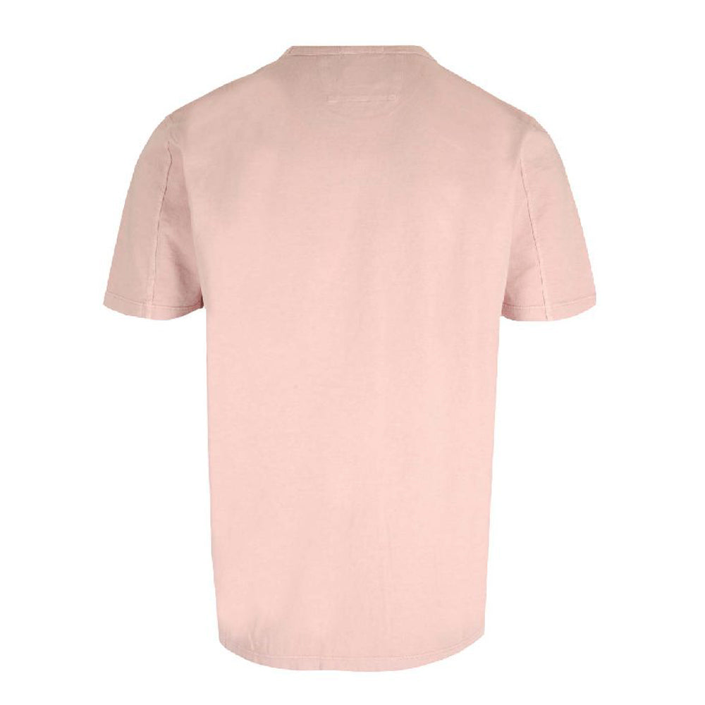 CP Company Logo Print T-Shirt Men’s 23SS Navy Cotton