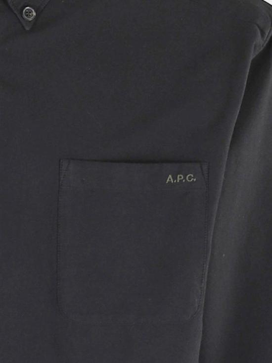 A.P.C. Black Long Sleeve Shirt COHAHH12599 LZZ