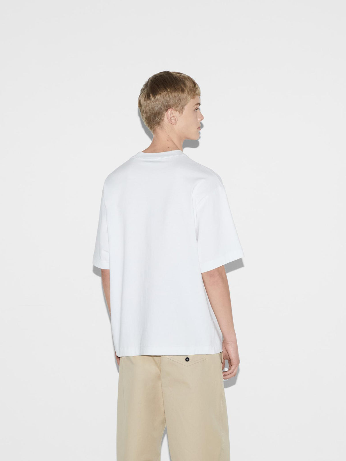 GUCCI Short Sleeve Logo Graphic T-Shirt Black Cotton Men