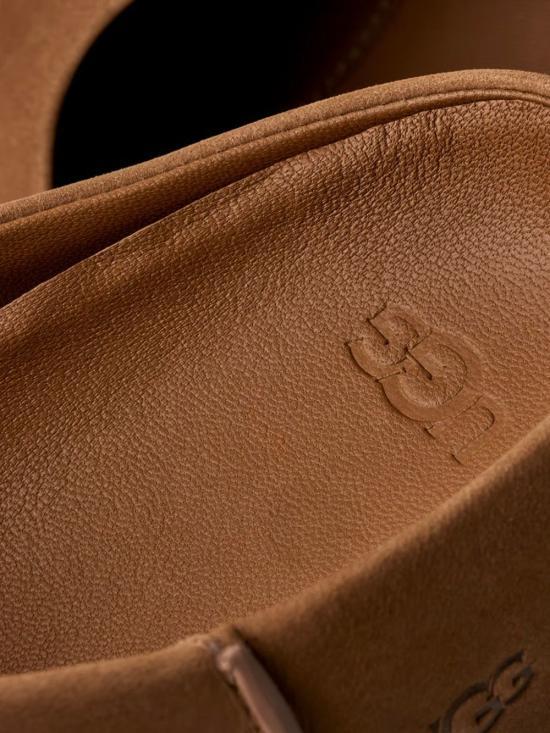 Ugg Ozzie Clog Shearling Mule Boot 1181130 DKC DARK CHSETNUT DOM